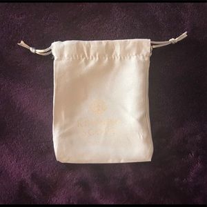 Kendra Scott branded jewelry bag for gift/storage